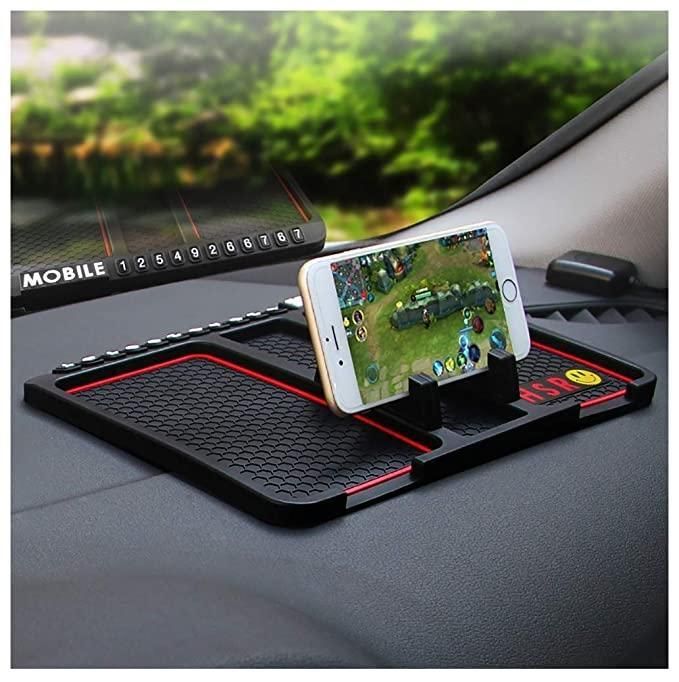 Anti-Slip Silicone Car Phone Holder for Dashboard