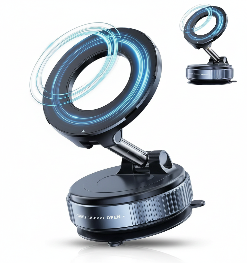 Vacuum Suction Magnetic Bracket