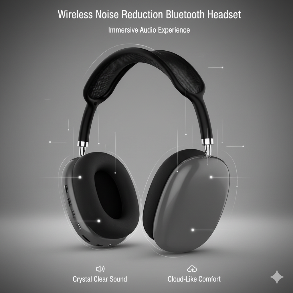 Urbanwroot P9 Headphones, Wireless Bluetooth